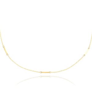 Zlatý náhrdelník Minet JMG0057WGN45